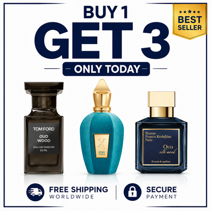 ニッチセット - ウード・ウッド、エルバ・プーラ、ウード・シルク・ムード（各100ml）